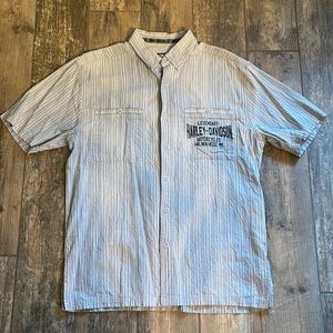 Men’s Harley Davidson Button Up